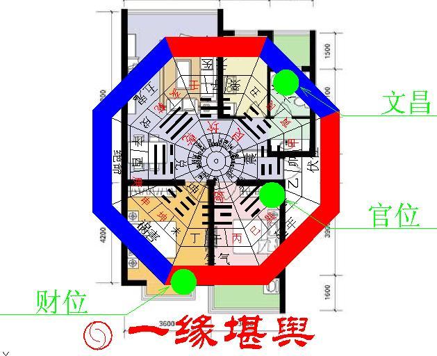 绘制平面风水住宅图的软件_平面图风水分析_风水住宅平面图绘制