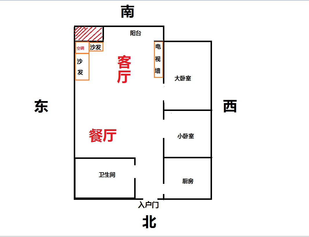 平面图风水分析_绘制平面风水住宅图的软件_风水住宅平面图绘制