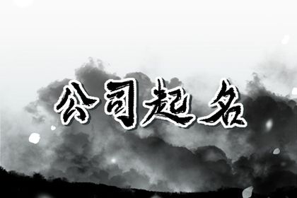 风水公司名字应该怎么取_风水起名公司_公司名字在线风水