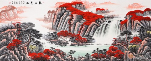 客厅里挂鸿运当头合适吗_客厅挂鸿运当头山水画好不好_客厅挂画风水鸿运当头寓意