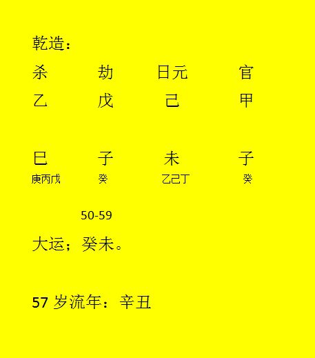 辛丑年庚子_八字庚子辛丑年是哪一年_辛丑年庚子月好八字